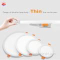 LED movable spring clip panel light